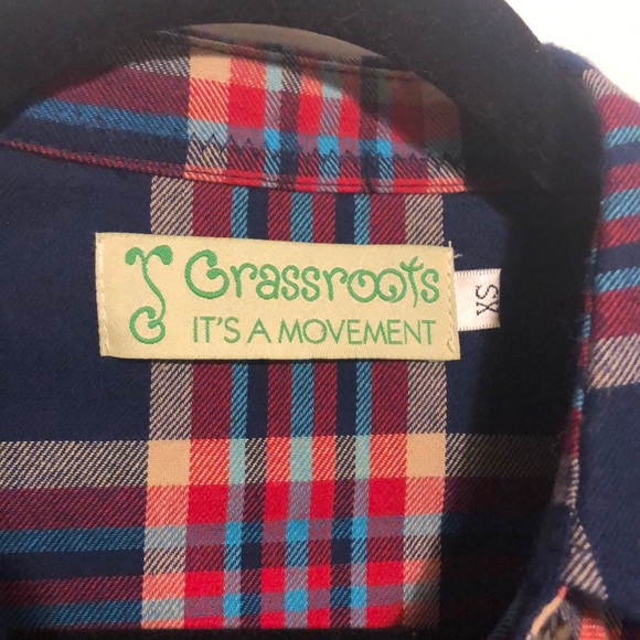NWOT Grassroots Flannel - Picture 3 of 3